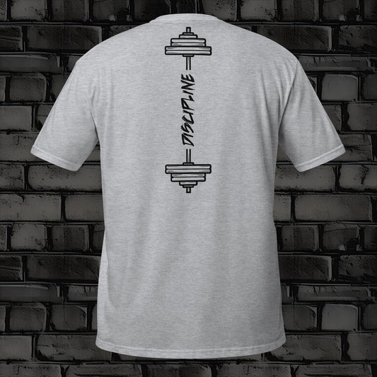 DISCIPLINE t-shirt back print