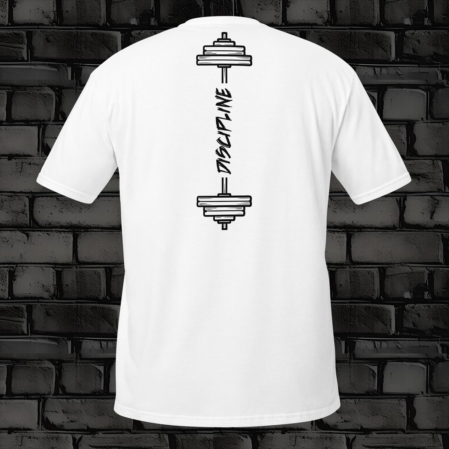 DISCIPLINE t-shirt back print