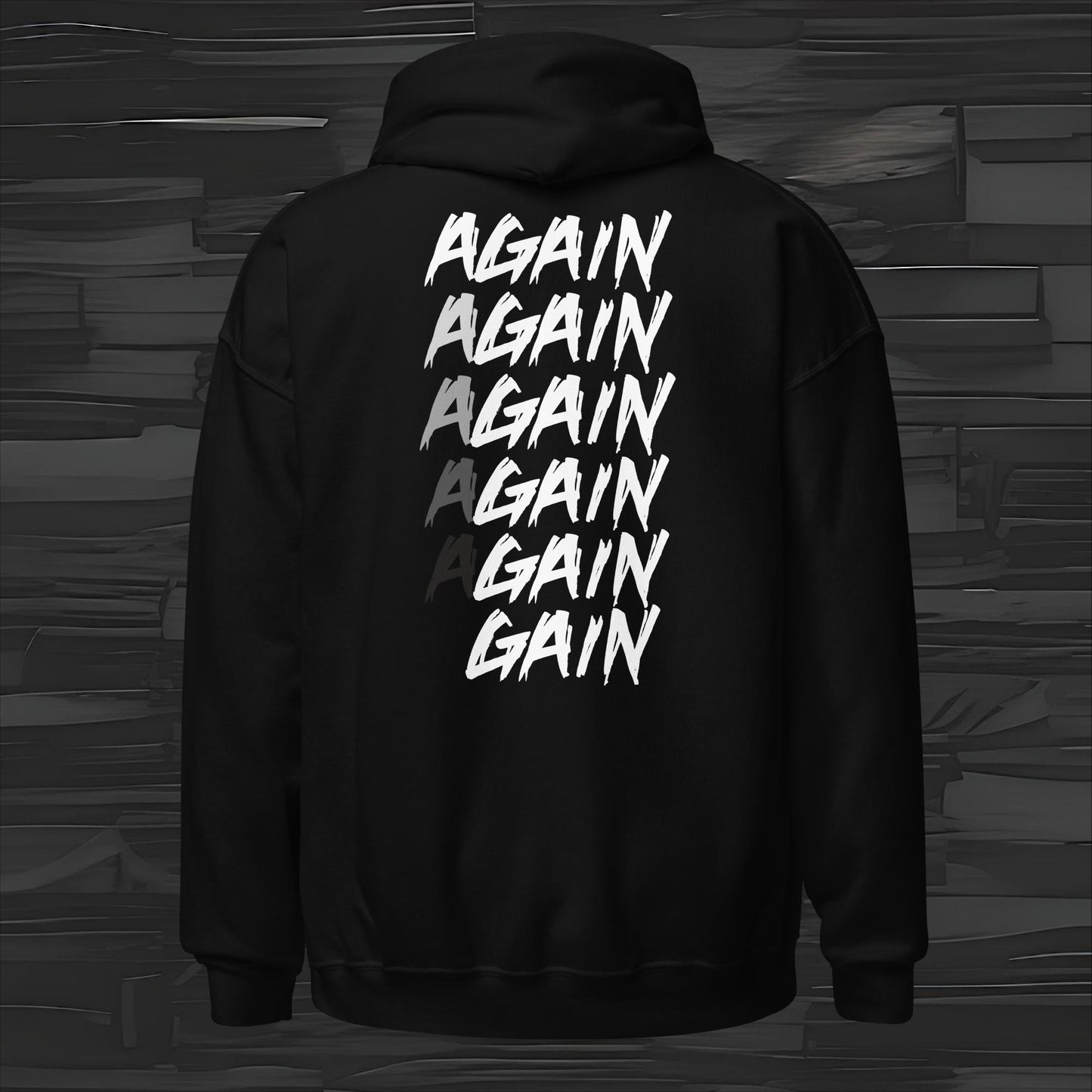 GAIN hoodie back print