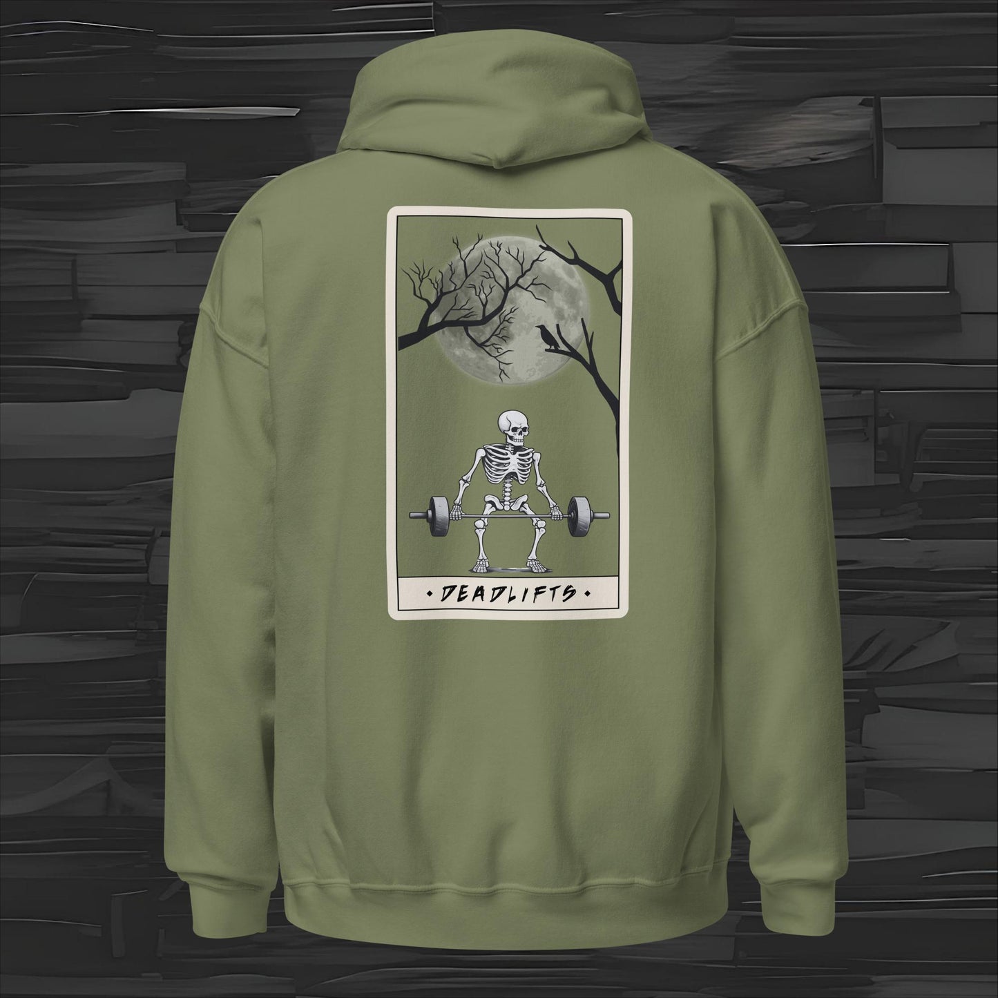 DEADLIFTS hoodie back print