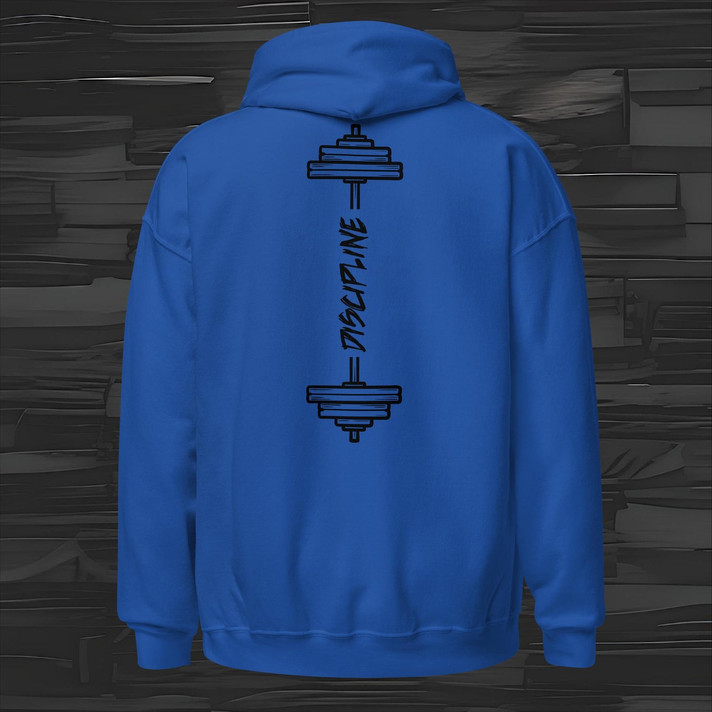 DISCIPLINE  hoodie back print