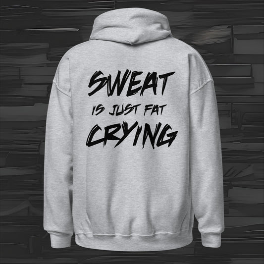 SWEAT IS hoodie back print