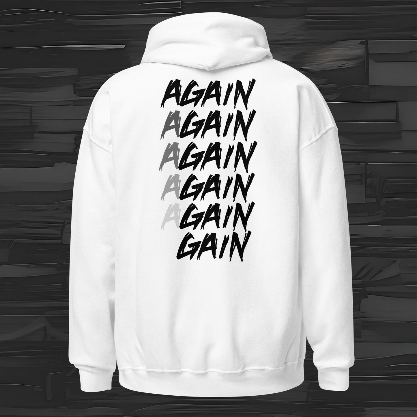 GAIN hoodie back print